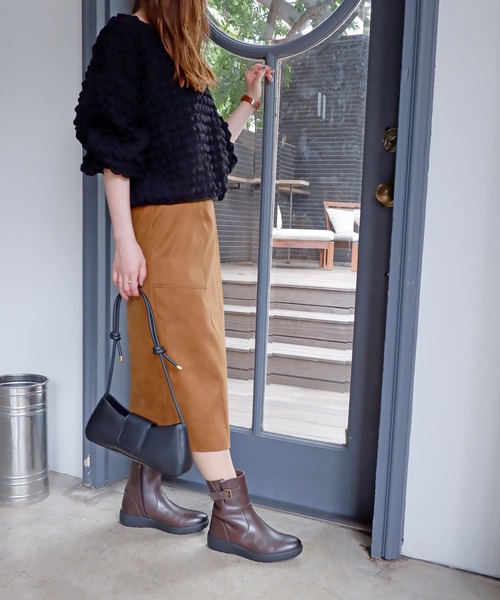 MODE KAORI（モードカオリ） ブーツ 「本革」「撥水 防滑 断熱+発熱