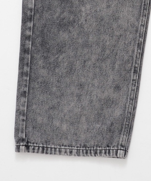 ジップベルトデニムジーンズ Revo. ジーンズ KNEE ZIP DENIM PANTS 膝 ジップデザイン ワイド