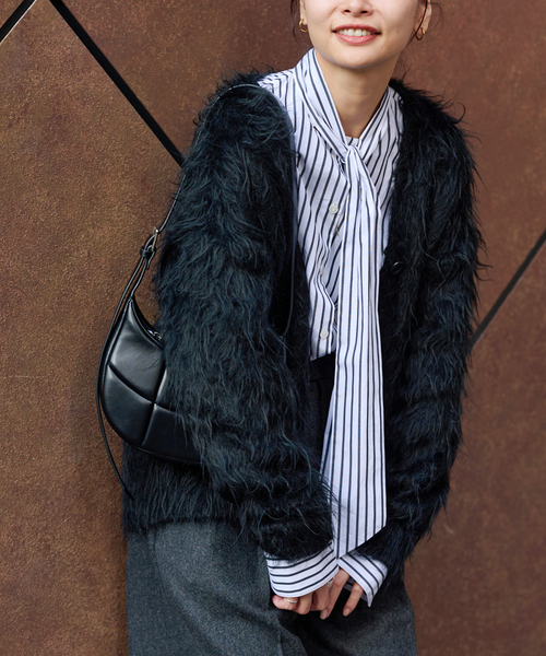 JOURNAL STANDARD（ジャーナルスタンダード） カーディガン シャギーV