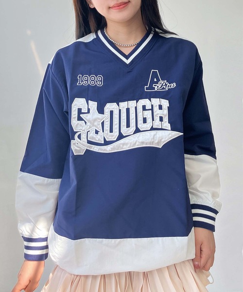 Aby出品 AS KNOW トレーナー スウェット リブライン ビッグサイズ
