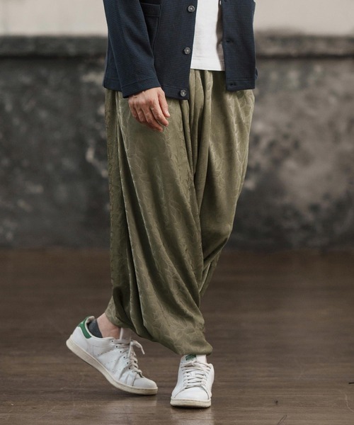 パンツ ykcmama nude:masahiko maruyama - 2Tuck Cropped Pants/2タック