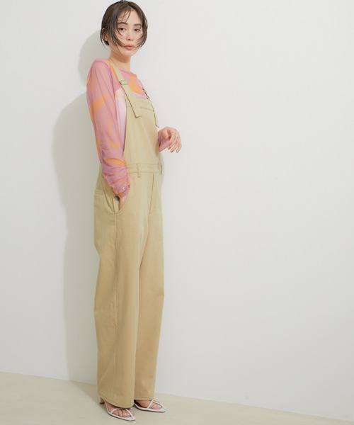 LE CERCLE par rope' サロペット オーバーオール オーバーオール