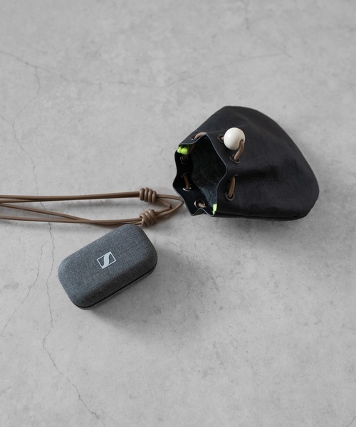 SENTI（センティ） ショルダーバッグ Dyneema(R) Leather DRAWSTRING