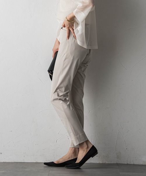 MAYSON GREY スラックス パンツ 360度ストレッチテーパード
