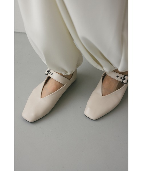 STYLEMIXER バレエシューズ パンプス Vカッティングメリー