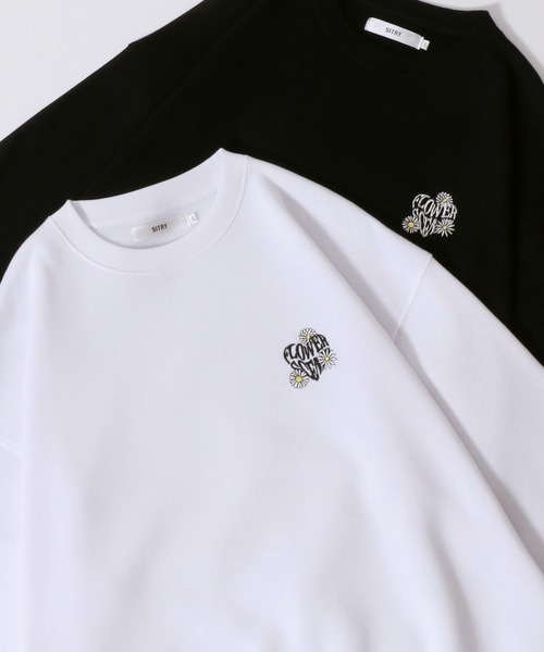 SITRY トレーナー スウェット 2025SS新柄追加 Flower ＆ Heart