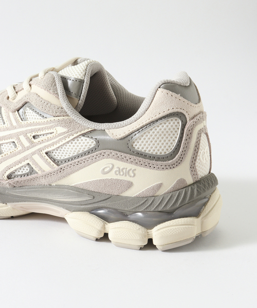 ASICS (アシックス) GEL-NYC 1201A789.103 1201A789-103 Asics GEL-NYC Oyster Grey Cream Charcoal Gray