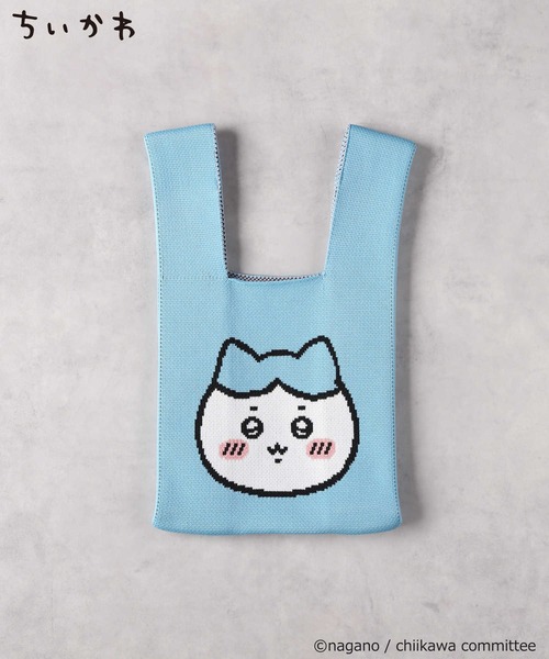 nknit ハンドバッグ　ニット　ホワイト 5477aaa7f931e4278cabcebf977080