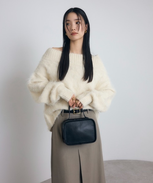 【新品】(アルパカC)BONJOUR SAGAN アルパカタッチチュニックニット BONJOUR SAGAN公式オンラインストア / アルパカタッチチュニックニット