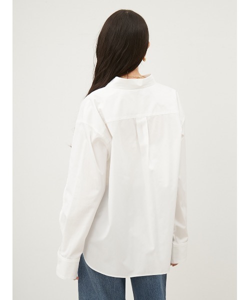 「Mila Owen」 長袖ブラウス 1 ブルー レディース Mila Owen 「Mila Owen」 長袖シャツ 1 ブルー レディース