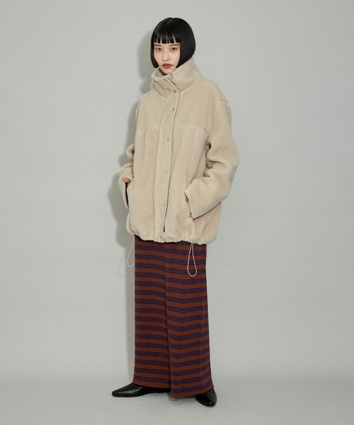 アダムエロペ　スタンドカラーブルゾン ADAM ET ROPE'（アダムエロペ）の「【サステナブル】スタンド