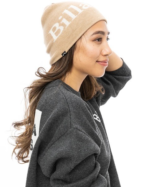 BILLABONG ニット帽 ニットキャップ レディース SINGLE LOGO