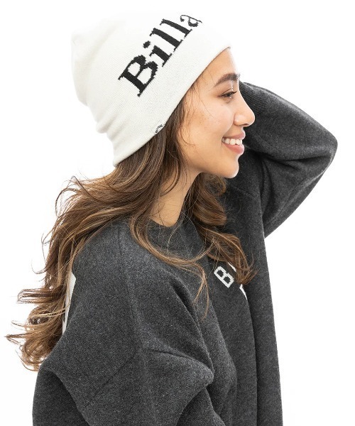 BILLABONG ニット帽 ニットキャップ レディース SINGLE LOGO