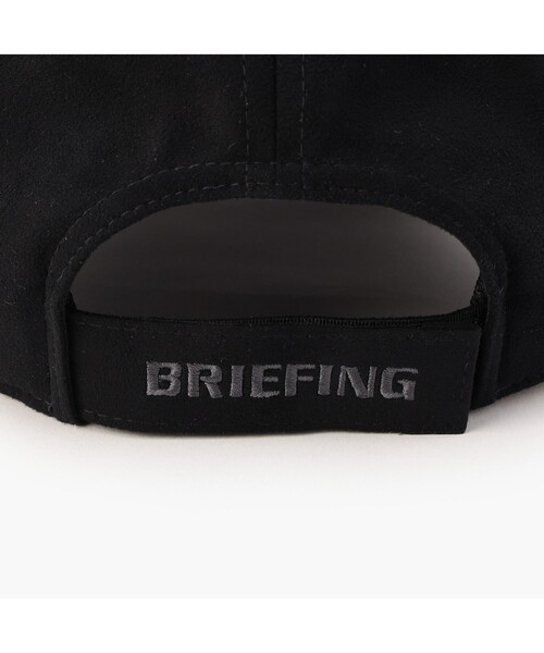BRIEFING キャップ 帽子 MEN'S SUEDE INITIAL CAP メンズ