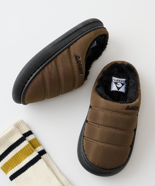 GERRY（ジェリー） サンダル 「GERRY」裏ファー モックシューズ サボ