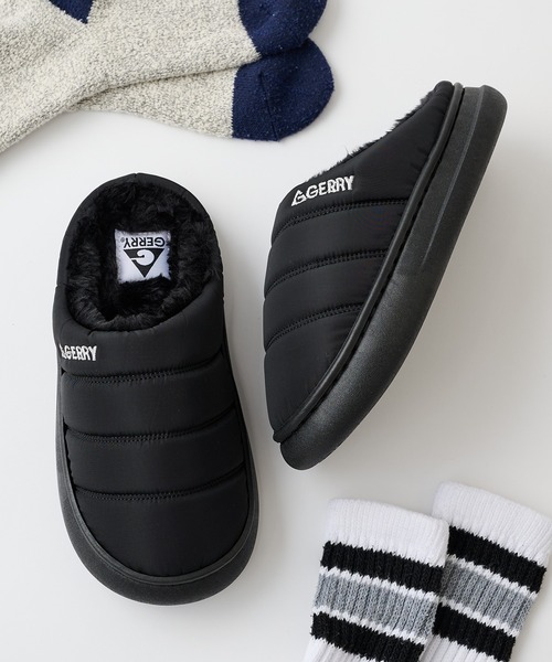 GERRY（ジェリー） サンダル 「GERRY」裏ファー モックシューズ サボ
