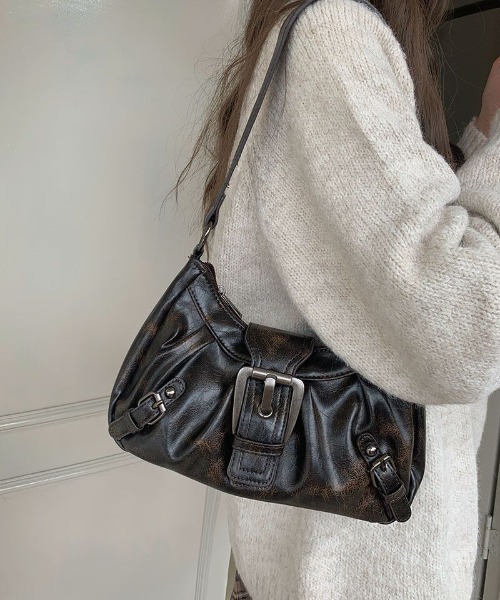 JANDD ショルダーバッグ y2k USA製 Theater code ショルダーバッグ belt design shoulder bag