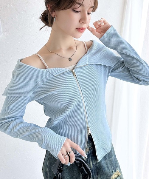 mily bilet tシャツ 「mily bilet」トレンドの韓国風。高見えダブル