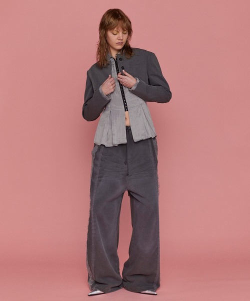 MAISON SPECIAL ジャケット ノーカラージャケット Suiting