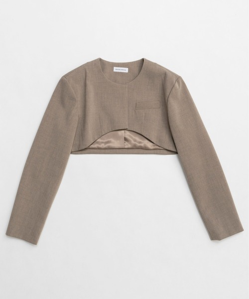 MAISON SPECIAL｜ボレロジャケットトップ | Rakuten Fashion