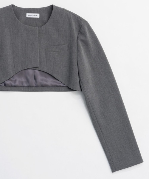 今期！MAISON SPECIAL スーチングボレロ 今期！MAISON SPECIAL スーチングボレロ