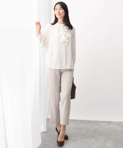 MK MICHEL KLEIN（エムケー ミッシェルクラン） ブラウス シャツ
