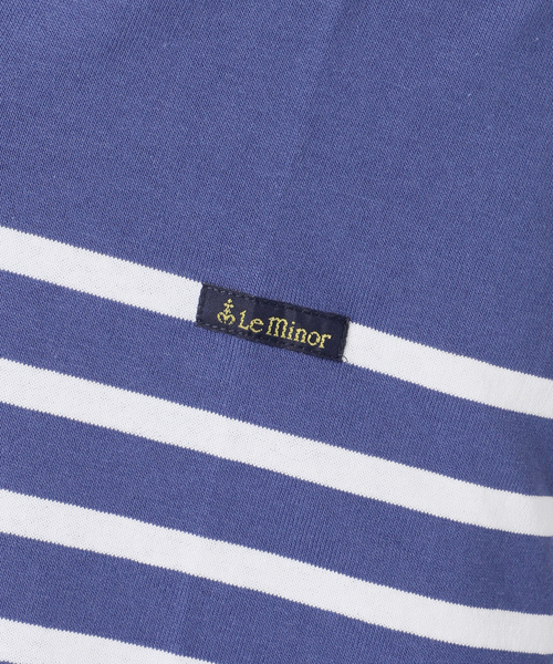 IENA LA BOUCLE tシャツ LE MINOR/ルミノア 別注パネルボーダー