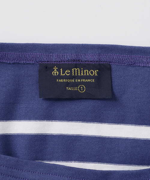 IENA LA BOUCLE tシャツ LE MINOR/ルミノア 別注パネルボーダー