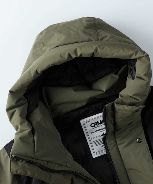 「CAMP7」 ダウンジャケット M ベージュ レディース_画像9