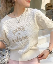 mily bilet サマーニット ニット セーター 「mily bilet」上品