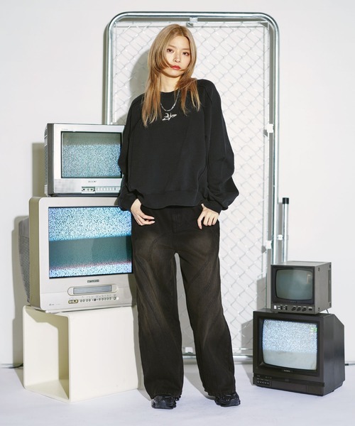 OVY ヘビーウェイト　スウェット WEGO（ウィゴー） トレーナー スウェット WEGO/ヘビーウエイトハーフ