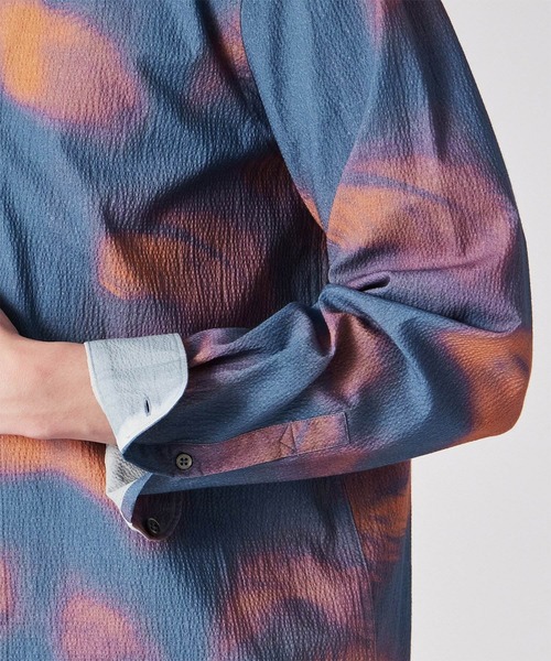 【Paul Smith】\"Palm Shadow\" カジュアルシャツ PS Paul Smith シャツ Palm Shadow” カジュアルシャツ / 152317