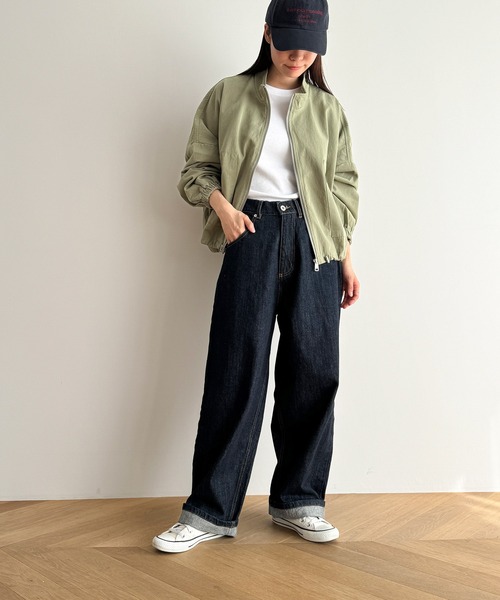 CANAL JEAN 「CANAL JEAN」 「El mar」ジップアップブルゾン ONE