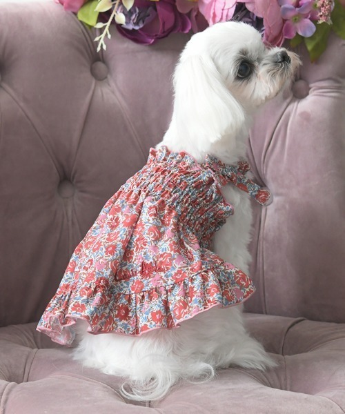 LAURA ASHLEY（ローラアシュレイ） 犬 服 LAURA ASHLEY/スモッキング