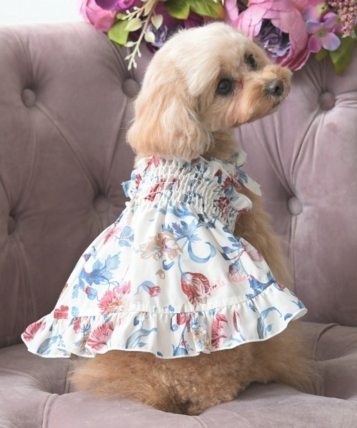 LAURA ASHLEY（ローラアシュレイ） 犬 服 LAURA ASHLEY/スモッキング