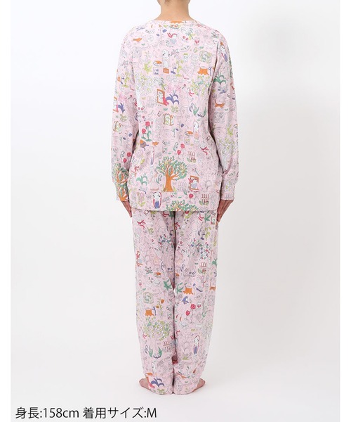 ツモリチサト パジャマ 長袖 長ズボンパジャマ / ルームウェア M No.6 tsumori chisato SLEEP パジャマ ルームウェア 綿100%(本体