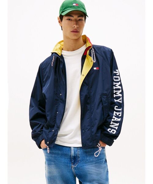 適切な価格 TOMMY JEANS カラーブロックジャケット ナイロンジャケット ジャケット・アウター