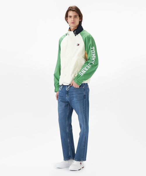 TOMMY JEANS ナイロンジャケット カラーブロックジャケット