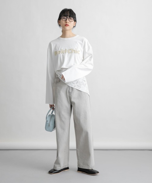 KBF tシャツ パッチワークロゴTEE レディース : ZOZOTOWN Yahoo