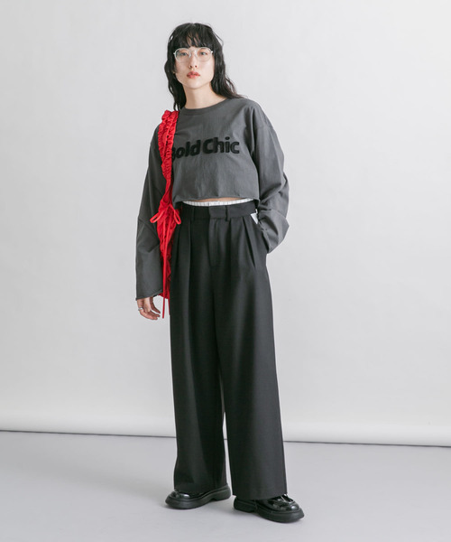 KBF tシャツ パッチワークロゴTEE レディース : ZOZOTOWN Yahoo
