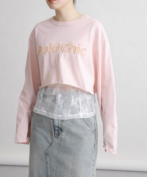 tシャツ USED加工パッチワークTEE レディース KBF tシャツ パッチワークロゴTEE レディース : ZOZOTOWN Yahoo
