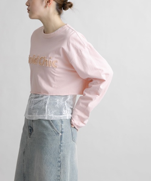 tシャツ USED加工パッチワークTEE レディース KBF tシャツ パッチワークロゴTEE レディース : ZOZOTOWN Yahoo