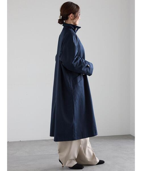 【美品】【匿名配送】春 ステンカラーコート テチチ w03186-01_1.jpg