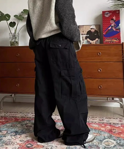 NOWLE カーゴパンツ 「NOWLE」ヴィンテージライク ルーズ