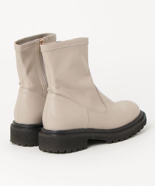 「ORiental TRaffic」 ショートブーツ L ベージュ レディース_画像2