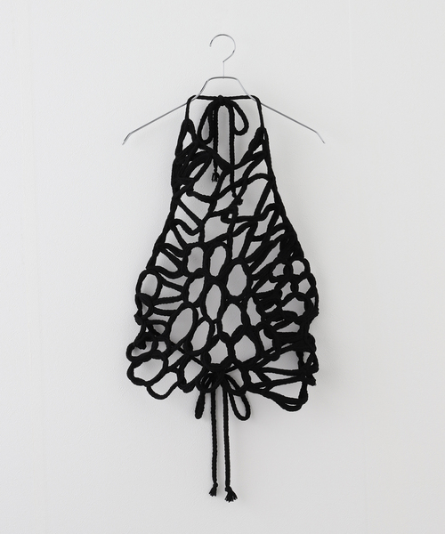 ニット セーター 「FUMIE TANAKA(フミエタナカ)」giza dot bustier：ビスチェ レディース