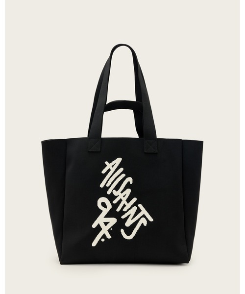 トートバック未使用 ALLSAINTS（オールセインツ） トートバッグ IZZY SPRAY M TOTE