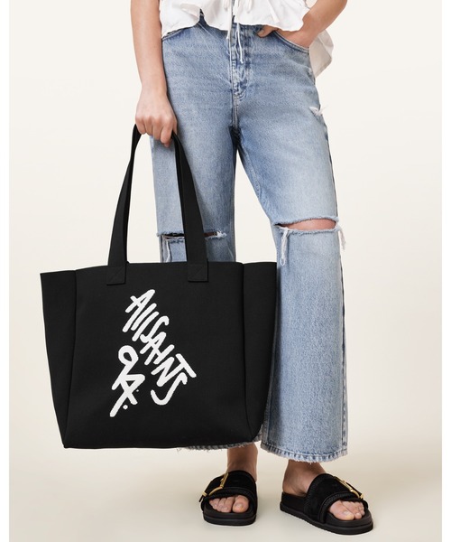 ALLSAINTS（オールセインツ） トートバッグ IZZY SPRAY M TOTE