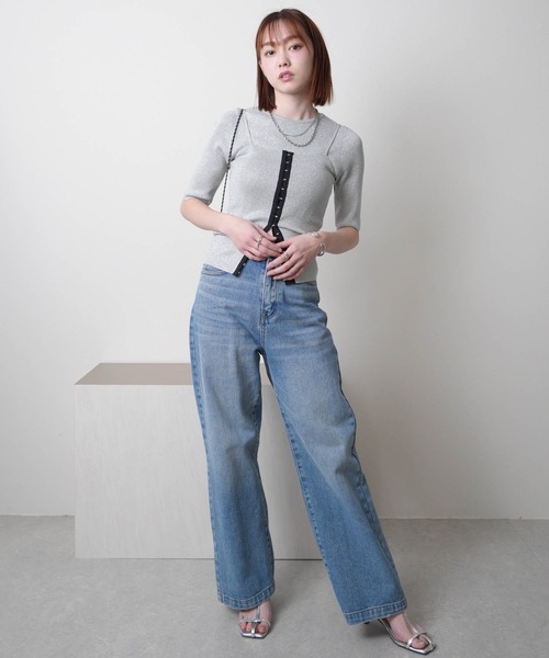 LADYMADE（レディメイド） ニット セーター フロントホックビスチェ