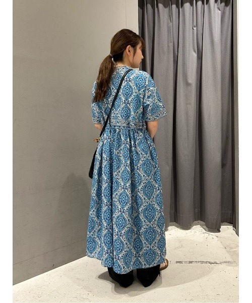 CRAFT STANDARD BOUTIQUE ワンピース インド綿アラベスク柄